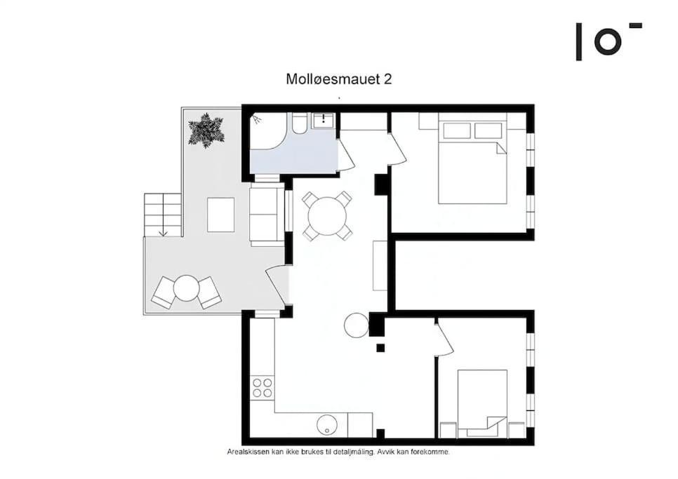 Central Apartment With Balcony, Self-Check In & Private Entrance Берген Екстериор снимка